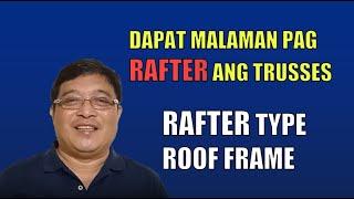 TUBULAR RAFTER ROOF FRAME: ESTIMATE AND SPECIFICATIONS