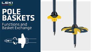 Pole Baskets | Functions and tool-less exchange | LEKI How-To