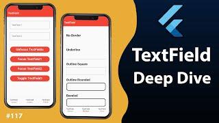 Flutter Tutorial - TextField - Deep Dive