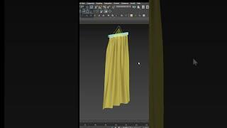 HOW TO MODEL A CURTAIN IN 3DS MAX #3dsmax #coronarender #3dvisualization #vray #3dmodeling