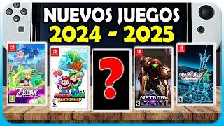 TOP 25 - Los JUEGOS más ESPERADOS de NINTENDO SWITCH en 2024 - 2025 (Los mejores juegos) | N Deluxe