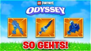 Die NEUEN LEGENDÄREN WERKZEUGE BEKOMMEN in LEGO FORTNITE ODYSEEY! 