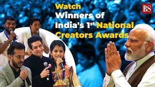 Watch: Winners of India's first National Creators Awards