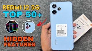 Redmi 12 5G Top 50++ Hidden Features | Redmi 12 5G Tips & Tricks | Redmi 12 5G