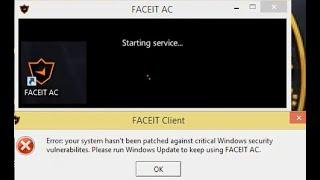 How to fix FACEIT AC Windows Update problem/ FACEIT AC programı Windows Update sorunu çözümü (Kesin)