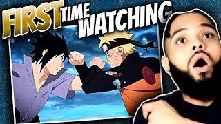 NARUTO SHIPPUDEN! Naruto vs Sasuke Final Battle! Episode 476-477 REACTION! | NERDTV313