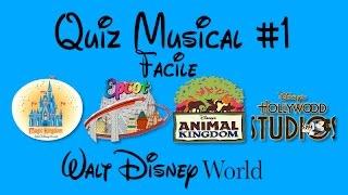 Quiz musical #1 Walt Disney World Niveau Débutant (Blind Test)  - Bella Isabella WDW