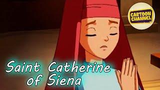 SAINT CATHERINE OF SIENA  Short movie for kids  Christian animated cartoons for kids and teens