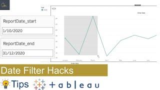 Hacks to filtering dates in Tableau - Tableau Tips