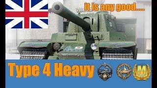 World of Tanks Type-4 Heavy Review ENG