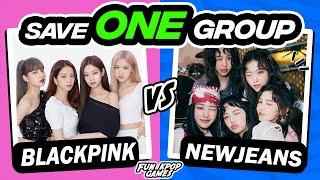 IMPOSSIBLE SAVE ONE KPOP GROUP #1 - FUN KPOP GAMES 2023