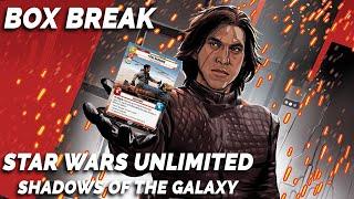 Booster Box Unboxing! What Will We Pull? Shadows of the Galaxy Star Wars Unlimited