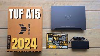 NEW Asus TUF A15 (2024) UNBOXING - The CHEAPEST Gaming Laptop