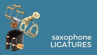 Saxophone Ligatures | Reviews of Vandoren, BG, and Francois Louis