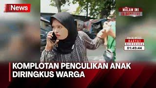 Viral! Warga Tangkap Tiga Orang Diduga Komplotan Penculikan Anak di Medan - iNews Sore 07/05