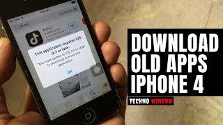 How to Download Older Version of Apps in iPhone 4