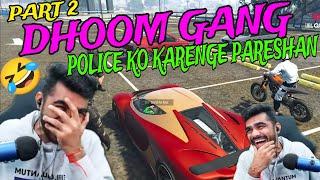 Shreeman laegend | GTA V TLRP | Dhoom gang ne police ko Kiya pareshan part 2 |#shreemanlegendlive