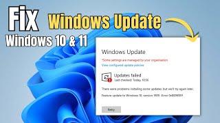 Fix All Windows Update Error Problems in Windows 11/10