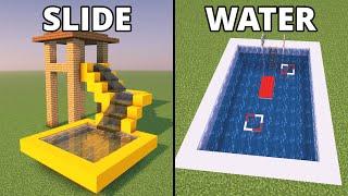 Minecraft: 15+ Summer Build Hacks!