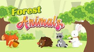 Bé học tiếng Anh về động vật | Các con vật trong rừng | Tiếng Anh trẻ em