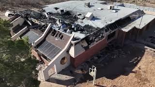 Shooters Alamogordo Fire 2025. History burns down. Old bar. New Mexico