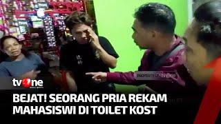 Pelaku Aksi Asusila Rekam Mahasiswi di Toilet Diringkus Polisi | AKIM tvOne