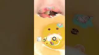  [ASMR] eating by emoji  Credits:@SatisfyingLips || what next??#asmr #eating #asmremoji