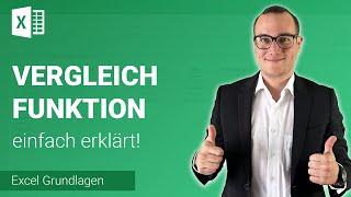 VERGLEICH-Funktion einfach erklärt | Lerne Microsoft Excel 