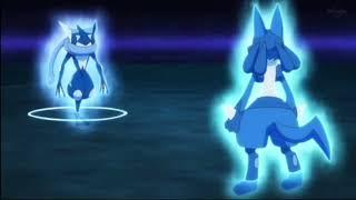 Greninja Teach Lucario About Bond Evolution In Pokemon journey