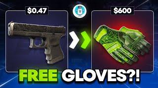 I turned a FREE promo case into $600 gloves!