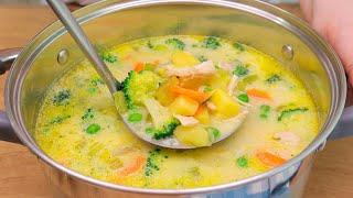 I make this vegetable soup every day! The soup is so delicious that you will make it often!