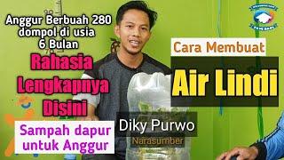 Cara Mudah dan Sederhana Membuat POC Air Lindi oleh Diky Purwo #pupukanggur #pelebatbuah #poc