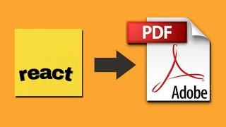 How to create and download PDF file using React.js