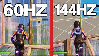 first time on 144hz raw reaction