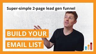 Easy way to build your email list