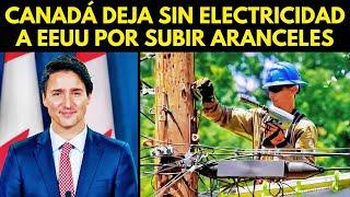 CANADÁ DEJA SIN ELECTRICIDAD A ESTADOS UNIDOS POR SUBIR ARANCELES