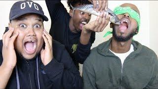 WHAT'S IN MY MOUTH CHALLENGE *PRANK!*