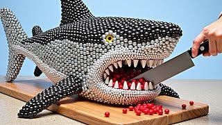 Hunting GIANT SHARK for SUSHI | Best of Magnetic Food IRL by Magnet Cooking