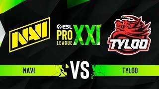 NAVI vs. TYLOO - ESL Pro League Season 21 - ROUND #2