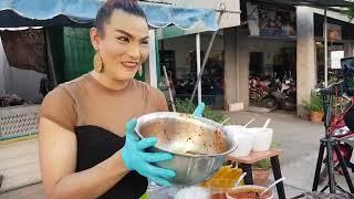 Hello Welcome Pakob Yum Spicy Seafood Salad Thailand บรรยากาศเก่าๆ ป้ากบยำ3แซ่บ #สูตรน้ำยำแกงส้ม