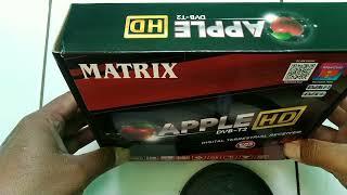 SET TOP BOX MATRIX APPLE HD DVBT2