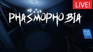 LIVE: KEEPING THE GHOST STREAK ALIVE!! | Phasmophobia Console