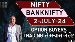 Nifty Prediction and Bank Nifty Analysis for Tuesday | 2 July 24 | Bank NIFTY Tomorrow