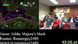 Zelda: Majora's Mask Speed Run (2:08:31) by Runnerguy2489  - AGDQ 2012