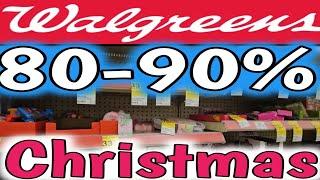 1/9-1/11/2025 Walgreens Christmas Clearance Haul 90% Off Deals!