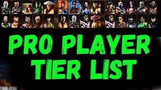 The Most ACCURATE Mortal Kombat 1 Tier List.. Pro Player Opinions!