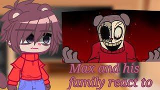 Max and his family react to "twiddlefinger" gacha nebula (Max design pro)