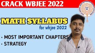 WBJEE 2022 MATH SYLLABUS | WBJEE | WBJEE 2022 | MATH SYLLABUS | MATH 4ALL BONGO SHIKKHA