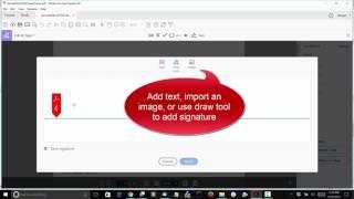 How to Sign & Date a PDF file with Adobe Reader