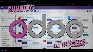 Run Odoo - Open Source Business Application Suite - in Docker